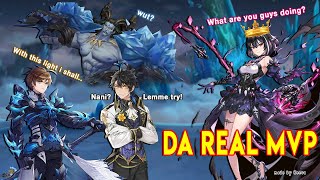 Kings Raid  Thorpe Hell Mode March 2020 Experience Xerah cheese strat Crow amp Kasel Dps [upl. by Ssirk]