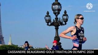 Triathlon gold Olympic 2024 [upl. by Simmons]