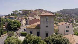 Villa Curiel in Castagneto Carducci Bolgheri Italy by drone [upl. by Silletram842]