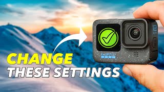 GoPro Hero 12 The Absolute BEST Settings [upl. by Ocirderf343]