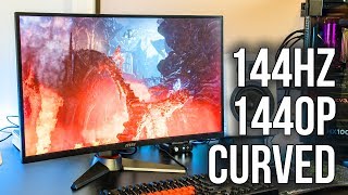 MSI Optix MAG27CQ Gaming Monitor Review [upl. by Janek]