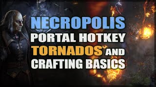 PATH of EXILE Necropolis Initial Thoughts  Beginners Guide  New Tornados Blowing me Away So Far [upl. by Yrreg]