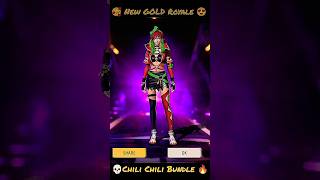 Finally I Got New Gold Royale Bundle 😍😊 ytshorts freefire viral [upl. by Nedry]