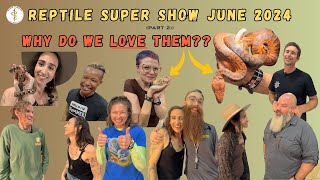 Why We Love Reptiles Insights From The Reptile Super Show 2024 [upl. by Wohlen]