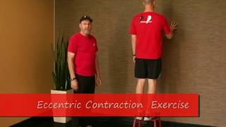 Eccentric Contraction Exercise  Calf Muscle Exercise  Dr Steven Smith [upl. by Lyman]