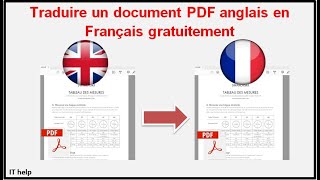 Traduire un document PDF anglais en Français gratuitement [upl. by Senzer]