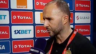 Reaction apres match Algerie Tanzanie CAN 2019 Belmadi [upl. by Carla]