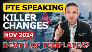 PTE Speaking Templates Dead  Major Changes Nov 2024  Edutrainex PTE [upl. by Anilosi776]