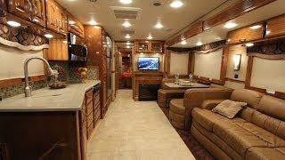 IWS Motor Coaches Explorer 3000FM by Renegade RV Stock 82114 INTERIOR [upl. by Akehsat657]