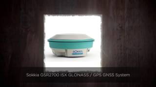 Sokkia GSR2700 ISX GLONASS  GPS GNSS System [upl. by Eilujna664]