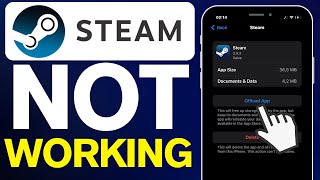 How To Fix Steam Mobile App Not Working 2024 [upl. by Suhpoelc]