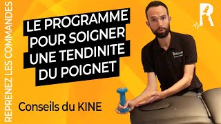 Tendinite du poignet et du pouce de Quervain  traitement et exercices kiné [upl. by Eidnahs525]