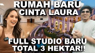 RUMAH 3 HEKTAR CINTA LAURA FULL STUDIO BARU LUAS BANGET GrebekRumah [upl. by Onirotciv811]