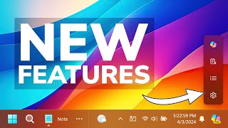 Enable New Features in Windows 11  New Taskbar Layout New Copilot Suggestions and more Beta [upl. by Pontias640]