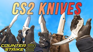 CS2 ALL Knives And Animations  CounterStrike 2 [upl. by Idnyl637]