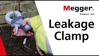 MFT1741 Leakage Clamp  Megger meter has a special CT input plug [upl. by Nalhsa880]