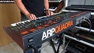 ARP QUADRA Analog Synthesizer 1978 quotPandoras Boxquot [upl. by Sally]