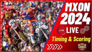 MXoN 2024 Live Timing MXoN Live Timing amp Scoring Motocross of Nations 2024 [upl. by Stubstad]