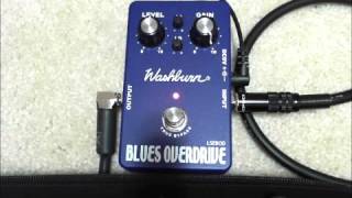 Washburn Blues Overdrive Demo [upl. by Nosreme]