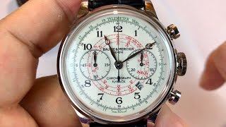 Baume amp Mercier Capeland Limited Edition UAE Flyback Chronograph Watch Review [upl. by Sale852]