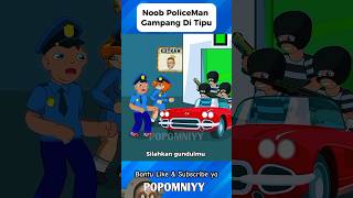 Noob PoliceMan Gampang di tipu penjahat ‼️roblox skibiditoilet funny minecraft [upl. by Hara]