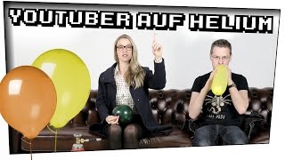 12 YOUTUBER probieren HELIUM Faktastisch MrWissen2go Rob Bubble etc WissensYouTuber [upl. by Aeresed]