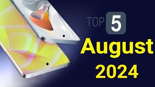 Top 5 UpComing Mobile Phones August 2024 [upl. by Gnni]