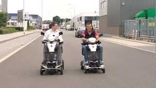 De Quingo 5wiel Scootmobiel wordt getest door RTL4 [upl. by Henryson]