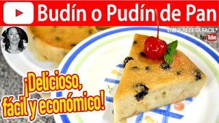 BUDIN DE PAN  Vicky Receta Facil [upl. by Uriiah840]