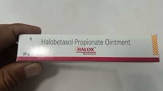 Halox Ointment  Halobetasol Propionate Ointment  Halox Ointment uses side effects Review Hindi [upl. by Erdnua]