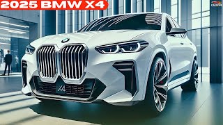 Officially Revealed 2025 BMW X4 Redesign  A Closer Look [upl. by Fabiano237]