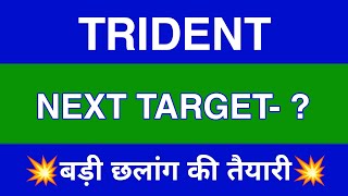 Trident Share Latest News Trident Share news today Trident Share price today Trident Share Target [upl. by Amiaj]