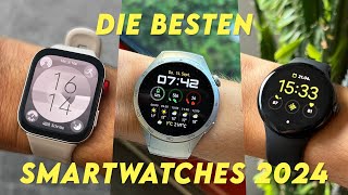 Die besten Smartwatches 2024 Unsere Favoriten in JEDER Preisklasse [upl. by Ioab]