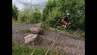 Cathkin Braes  tabletops road gap and drops [upl. by Emlynn]