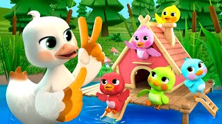 Five Little Ducklings Song  Lalafun Nursery Rhymes amp Kids Songs [upl. by Schwarz]