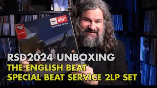 Record Store Day 2024  The English Beats Special Beat Service on vinyl [upl. by Akcinehs]