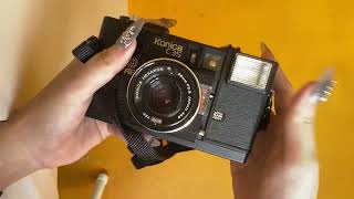 Konica C35 AF legendary point amp shoot [upl. by Stoneman]