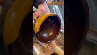 African Blackwood Bowl woodturning woodturningforbeginners woodturner woodturningprojects [upl. by Cassius]