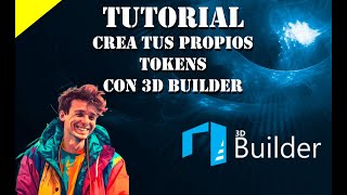 🎲 TUTORIAL aprender a HACER tus Propios TOKENS con 3D Builder 🎲 [upl. by Bernette]