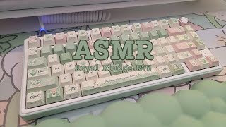 ASMR Royal Kludge typing Anne of Green Gables by Lucy Maud Montgomery  Ch 7 typelitio 109 WPM [upl. by Orlov]