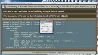 Defining a Facets User Interface [upl. by Carpenter]