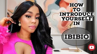 How to introduce yourself in the Ibibio language ibibio learnibibio languagelearning akwaibom [upl. by Eniffit]