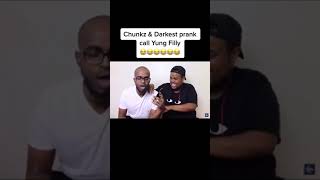 Chunkz and Darkest prank call Yung Filly 😂😂😂 [upl. by Eidas247]