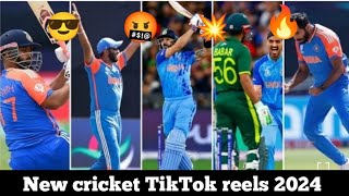 New cricket TikTok video 2024IPL TikTok reels 2024world cup cricket reels 2024best cricketvideo [upl. by Nnylannej]