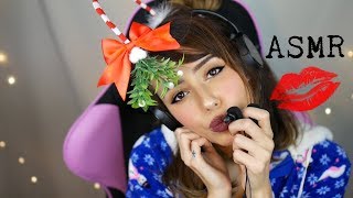 ASMR Festive Kissies  Repetitive Relaxing Words to Calm you Down  💋 Hand Movements Whispering [upl. by Raddatz]