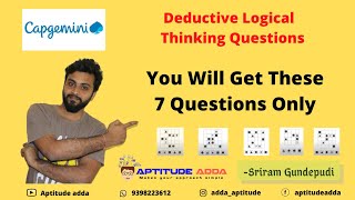 Capgemini Deductive Logical Thinking Top 7 Models capgemini Game based Aptitude Test [upl. by Gorrian]