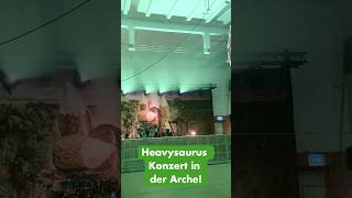 🎸🦖 Rocken für den guten Zweck 🦖🎸Gestern hatten wir Besuch von Heavysaurus in Hellersdorf [upl. by Rosalynd]