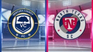 Ventura County FC Vs North Texas SC Live Match [upl. by Ys176]