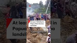 Landslide kills 100 in PNG [upl. by Nahtal]