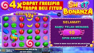 Bongkar Abis Trik Dapat Freespin Slot Sweet Bonanza Tanpa Beli Fitur Pragmatic Play [upl. by Ahsias]